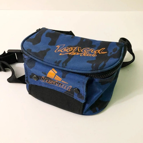 Vtg Insinni Leopard Club Fanny Pack Waist Bag - Picture 15 of 16